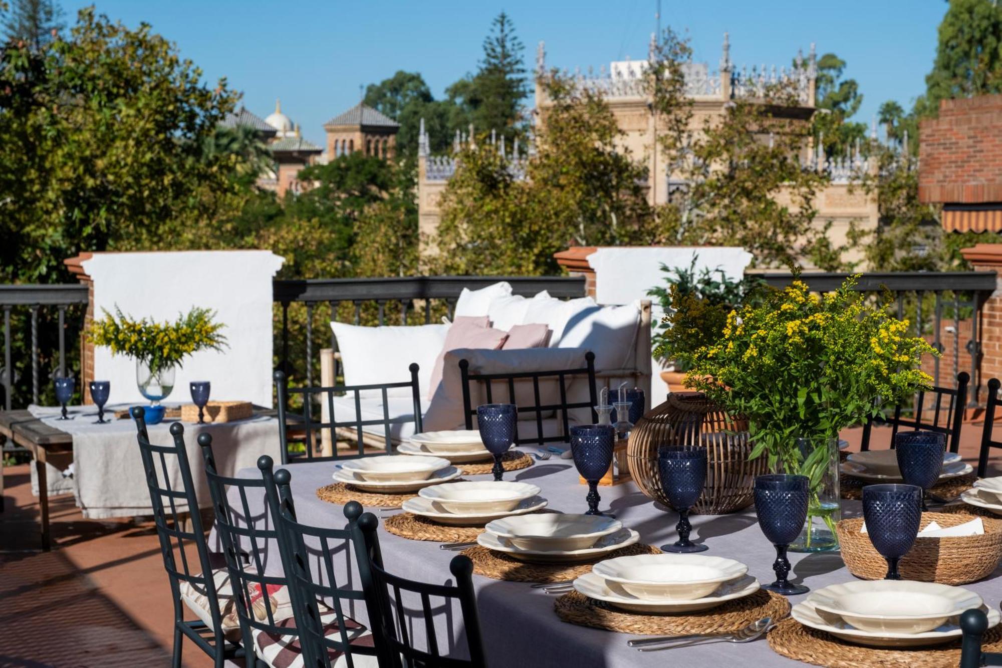 Villa Alfonso, Restored Palace House With Gardens And Monuments Views Sevilha Exterior foto