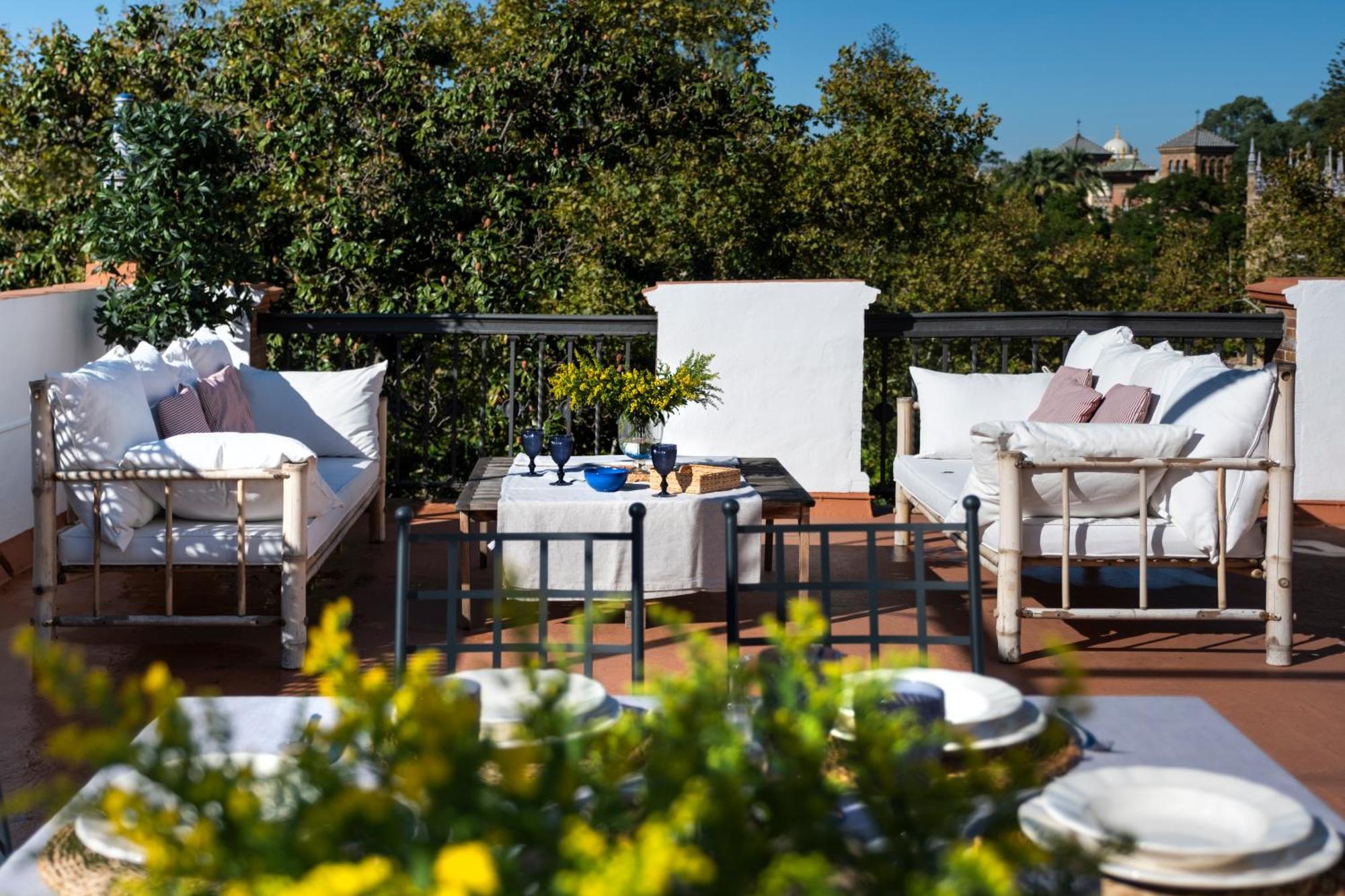 Villa Alfonso, Restored Palace House With Gardens And Monuments Views Sevilha Exterior foto