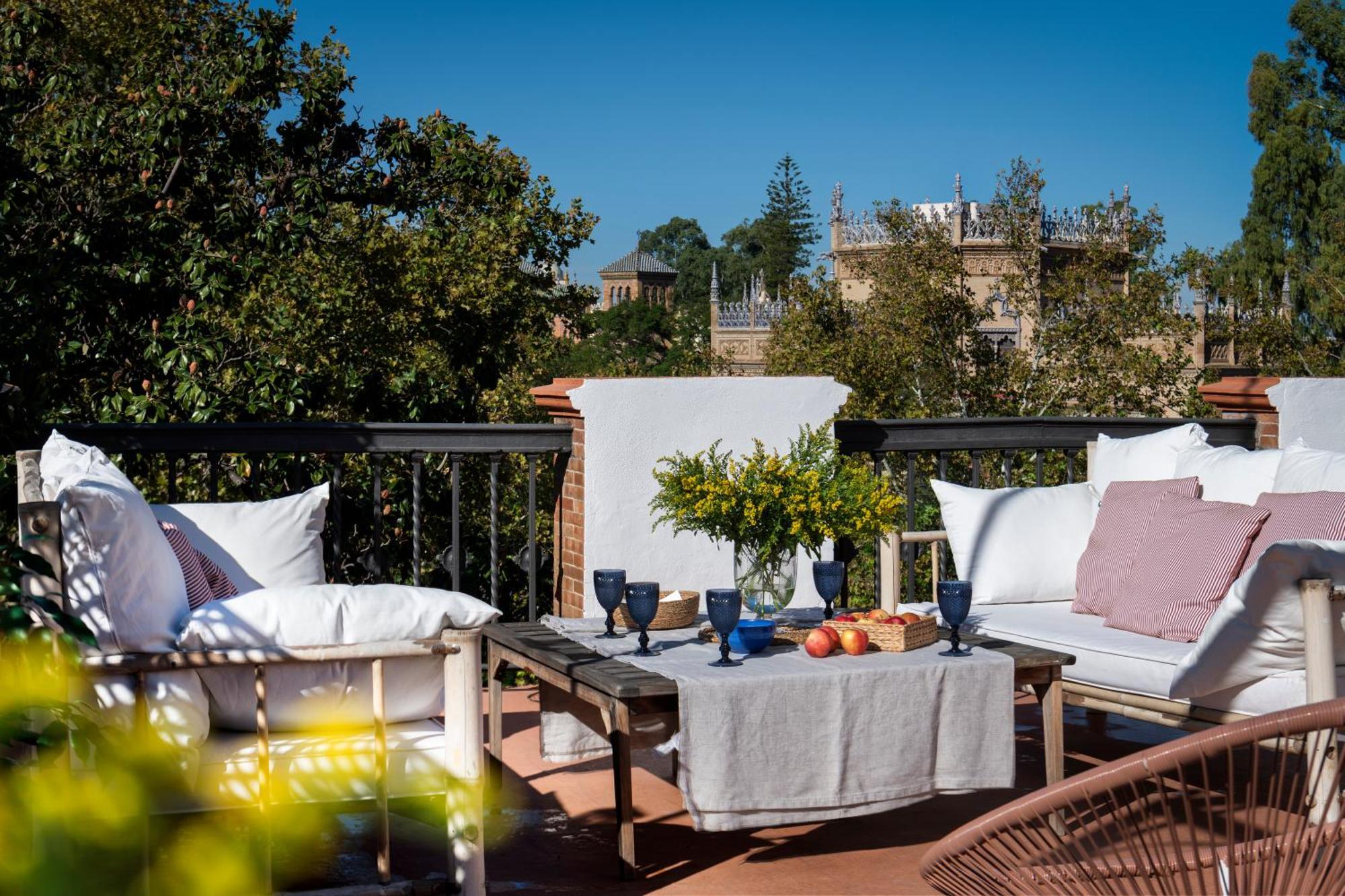 Villa Alfonso, Restored Palace House With Gardens And Monuments Views Sevilha Exterior foto